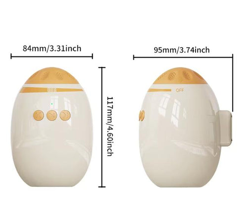 Mecedor Automático Nublino con Ruido Blanco